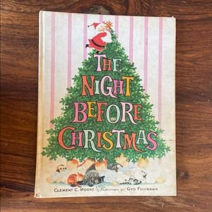Vintage GYO FUJIKAWA The Night Before Christmas by Clement C. Moore (c)1961